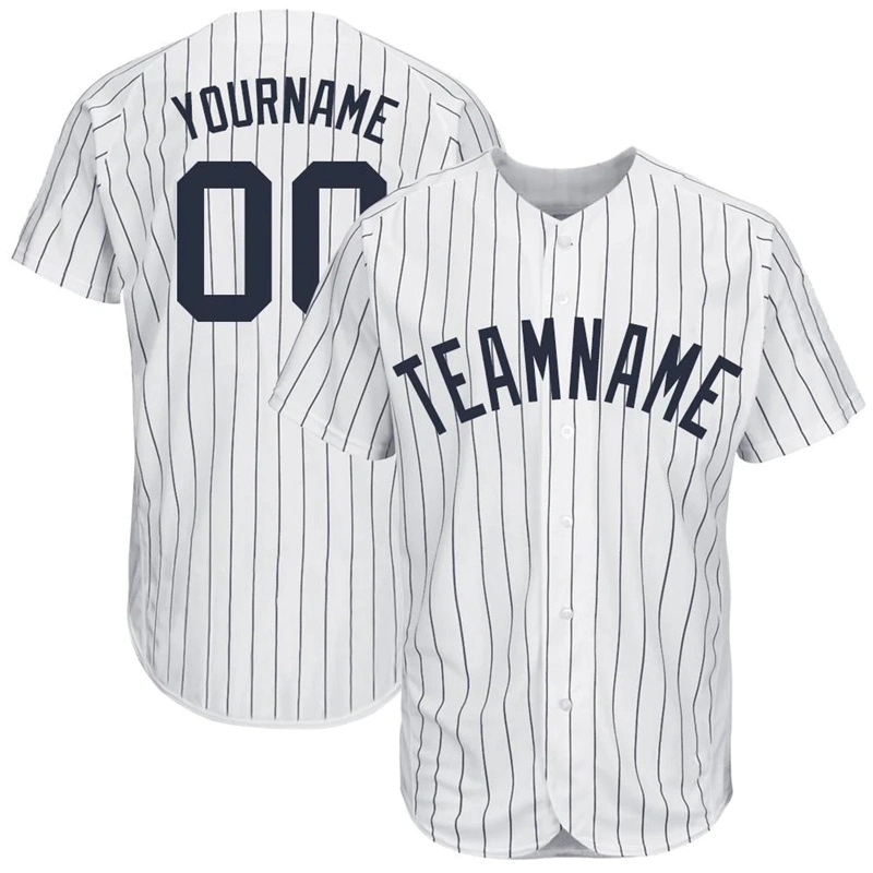 Personalized Sportswear Custom Team Logo Breathable Polyester Baseball Jersey